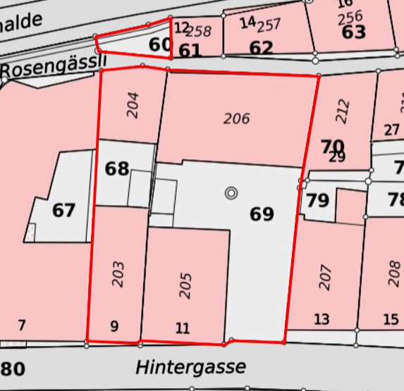 Grundbuch Karte